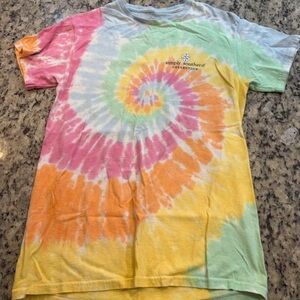 Simply Southern Tie-Dye Spiral Tee - Pink, Orange, Yellow, Green, Blue